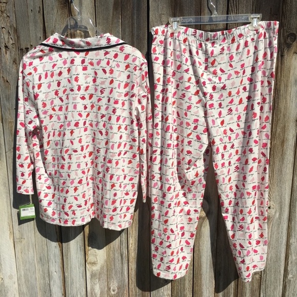 NWT Kate Spade Dream A Little Dream Pajamas L - Picture 6 of 8